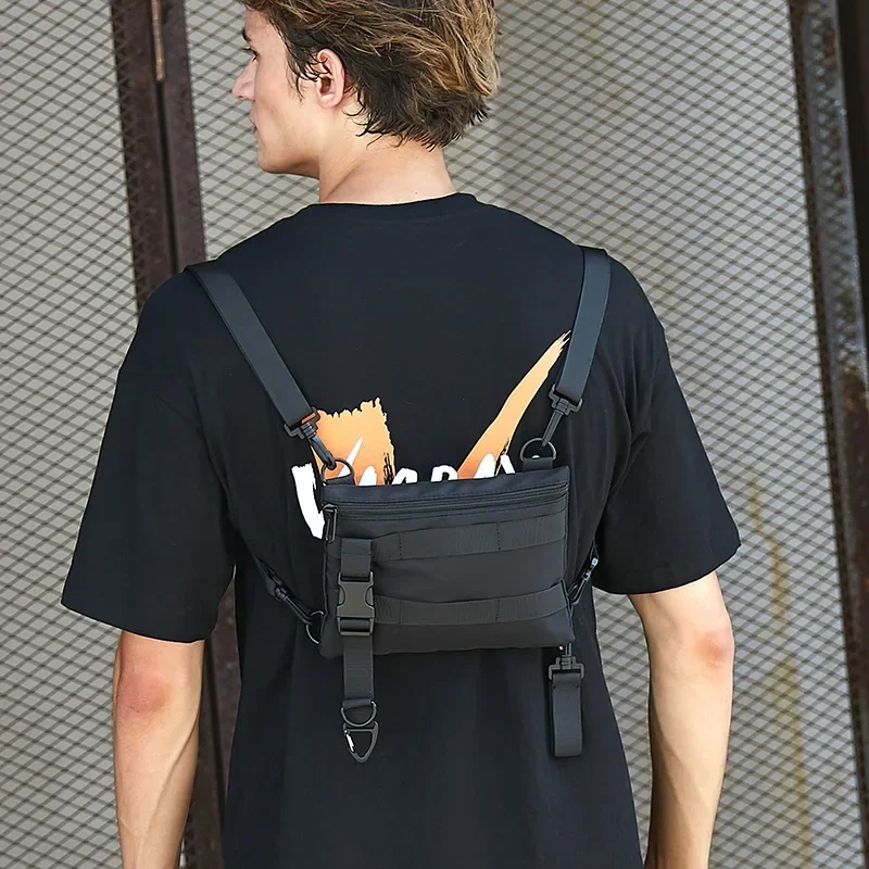 Bolso cruzado de tela Oxford para hombre, bandolera pequeña de diseñador, para viaje y deporte, a la moda, 2024