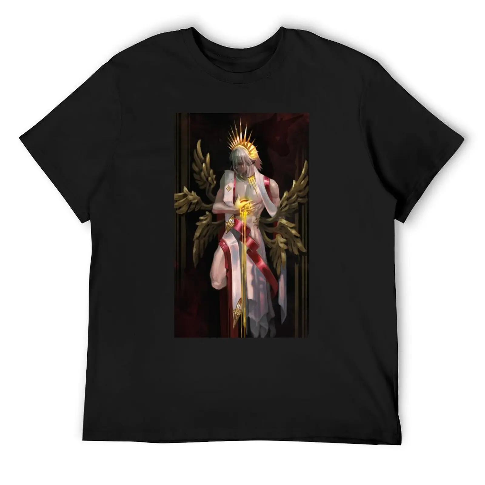 Angelic Haurchefant T-Shirt graphic shirts anime stuff quick-drying Short sleeve tee men