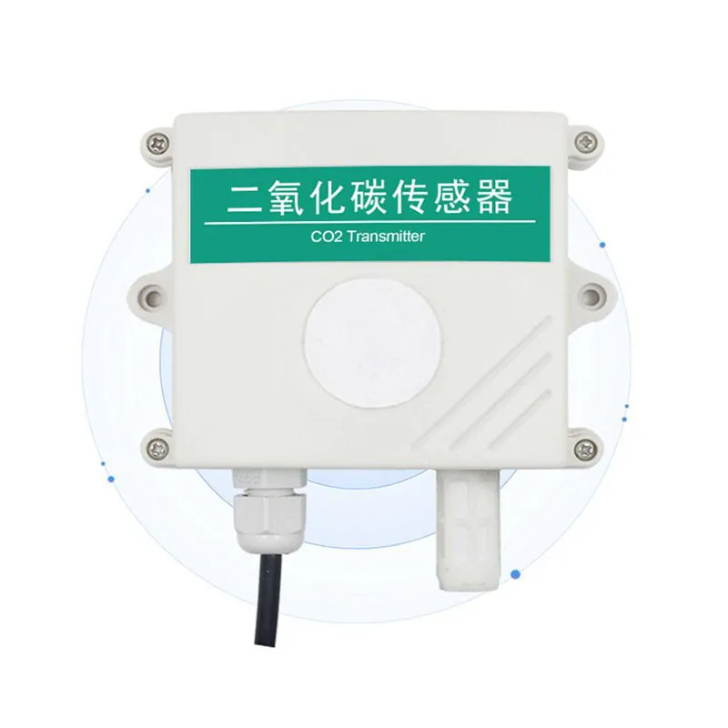 Imagem -04 - Sensor Detector de Concentração de Gás Agricultural Farm Breeding Chicken House Transmissor de Dióxido de Carbono 485 Co2