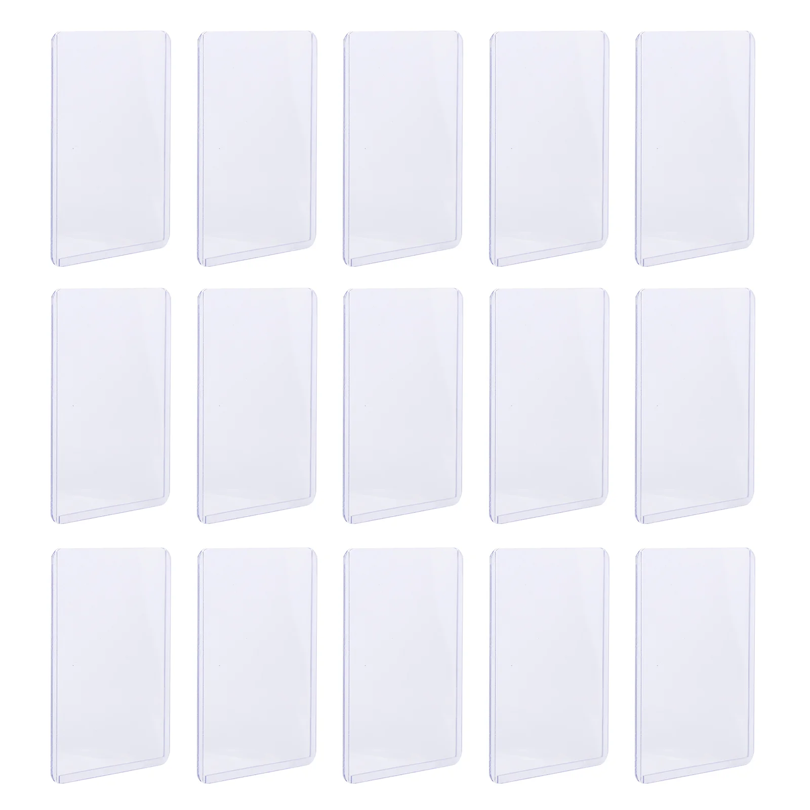 30 Pcs Game Card Sleeve Protective Sleeves Cards Protector Cover for Hard Playing Clear Storage Covers Tally