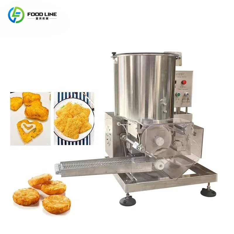 Automatic beef patty processing machine automatic hamburger patty making machine custom