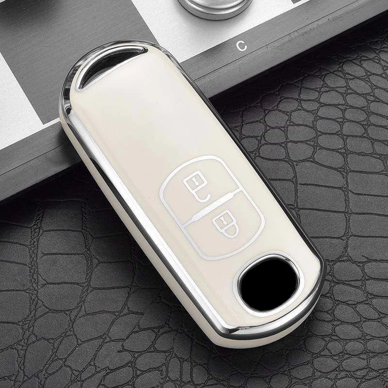 TPU for Mazda 2 3 6 Atenza Axela Demio CX-5 CX5 CX-3 CX7 CX-9 2015 2016 2017 2018 2019 Car Remote Key Case Cover Shell Holder view 4