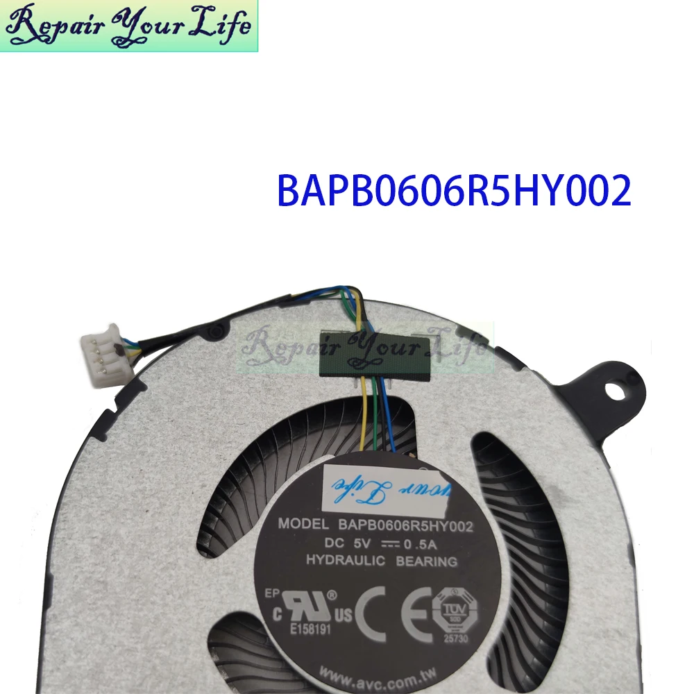 CPU Radiator Cooling Fans Notebook Cooler Processor Parts 5F10U94097 6006 5V Blower Fan BAPB0606R5H-Y002 DC28000YQV0 DC5V 0.5A