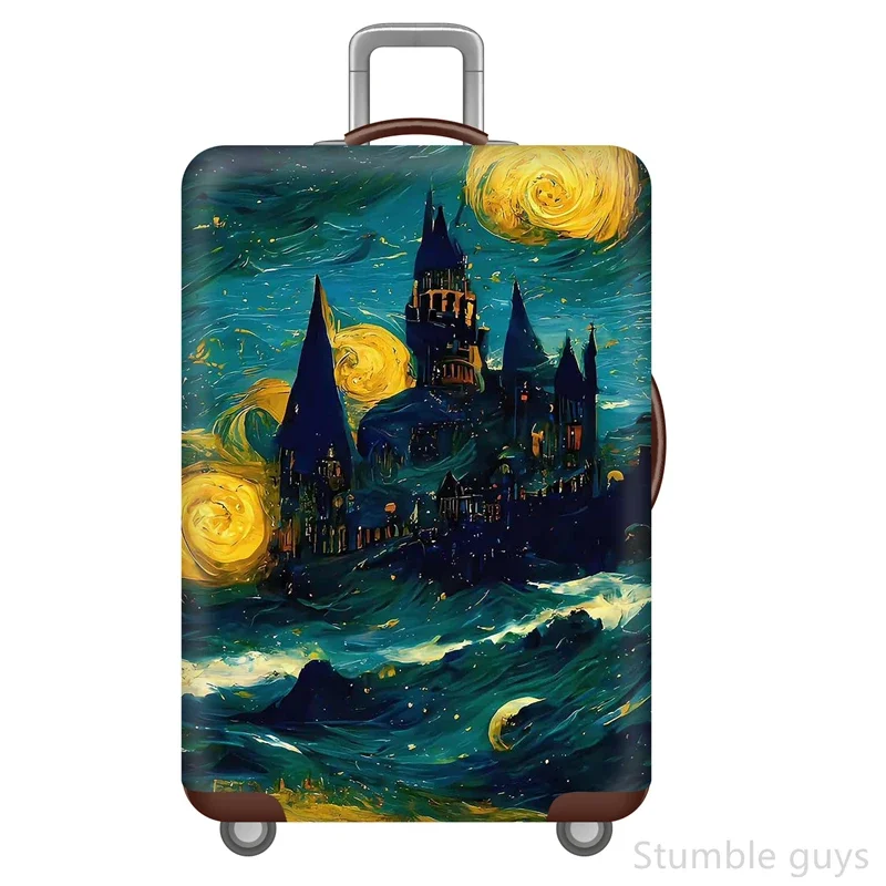 

Elastic Travel Luggage Sleeve Protective Dustproof Durable Suitcase Cover Must-Have Accessory For Airplane Trips Fits 18-32 Inch