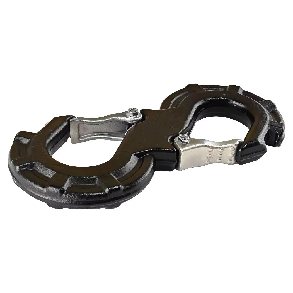 S-Shape Tow Hook Heavy Duty Winch Hook for Off-Road Recovery Winch Shackle Release, Vehicle Recovery Hook for Tow