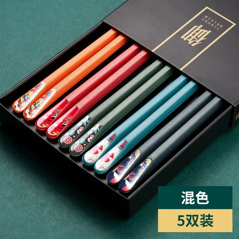 High-Grade Non-Slip Mildew-Resistant Household Chopsticks High-Temperature Alloy Household Chopsticks