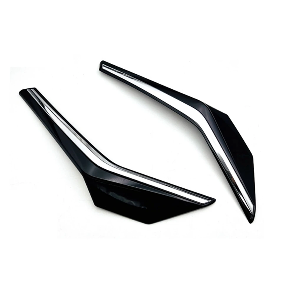 

Car Glossy Black Upper Front Center Grille Grill Moulding Strips Cover Trim for Toyota Yaris Ativ / Vois 2022 2023