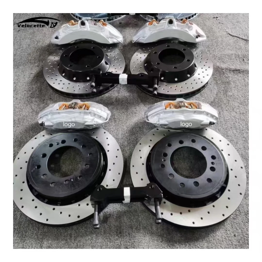 Car Brake Big 6 Piston Calipers Kit 355mm/380mm Rotor For Bmw F16 F20 F21 F30 E39 F10 Vw Golk Mk4 Mk7 Gti Mk8 Honda Fl5 Civic