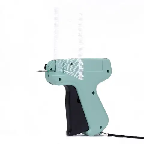 कपड़े लेबल गन कपड़े परिधान मूल्य लेबल टैग गन + 1000 बार्ब्स + 5 सुई अंकन DIY परिधान टैगिंग गन सिलाई उपकरण 10 best sales मूल्य बंदूक - №10