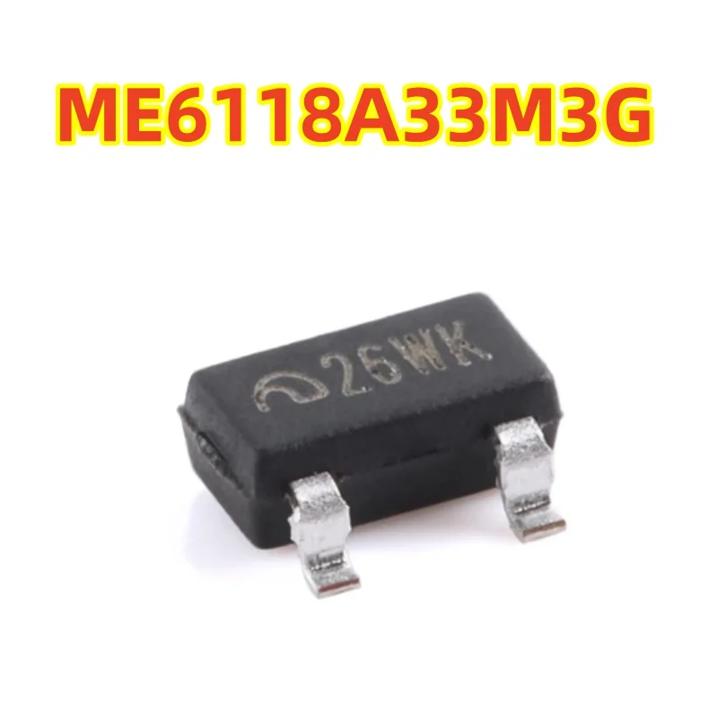 Original ME6118A33M3G SOT-23 3.3V 1A High Speed LDO Regulator 100% brand new chip
