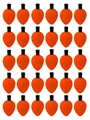 30pcs red