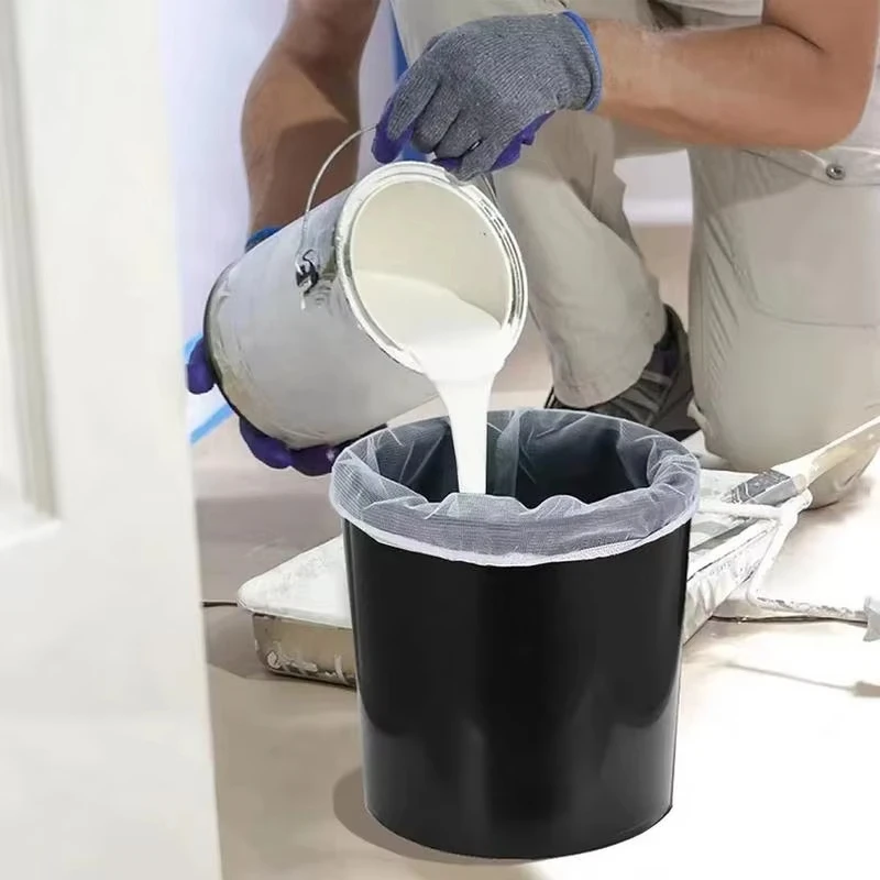 12 Uds Bolsas Filtro Pintura, Colador Cubo Malla Fina Nylon, Apertura Superior 5 Galones, Uso Jardinería