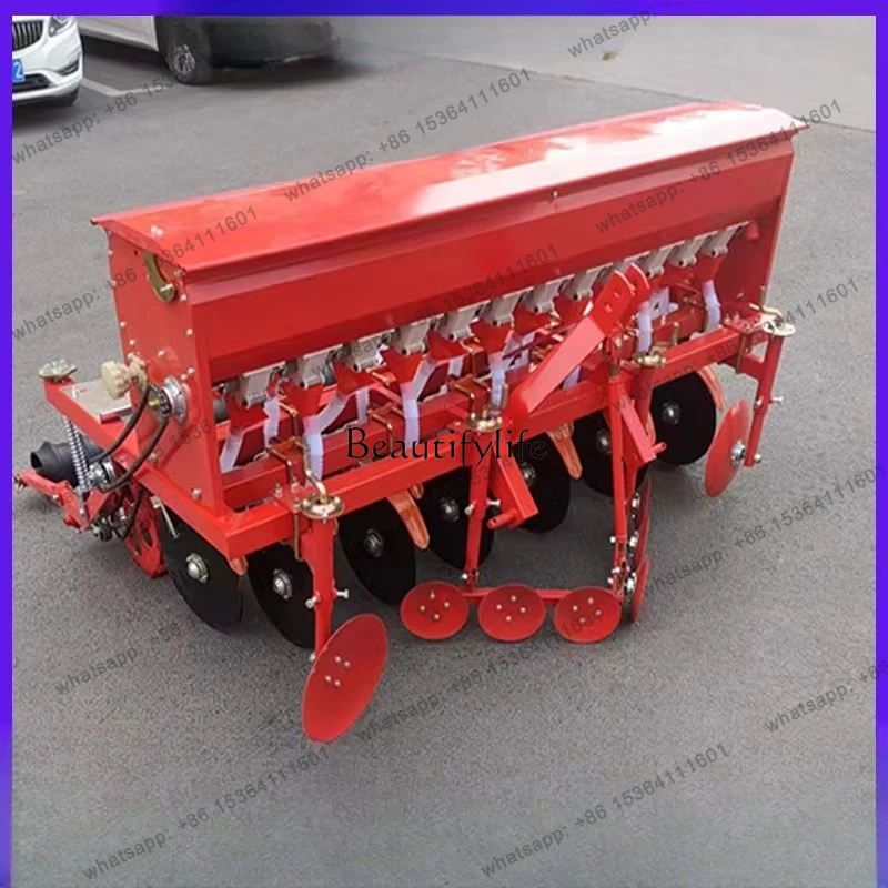 

X4 New wheat sowing and planting machine Agricultural automatic wheat sowing and fertilizing machine