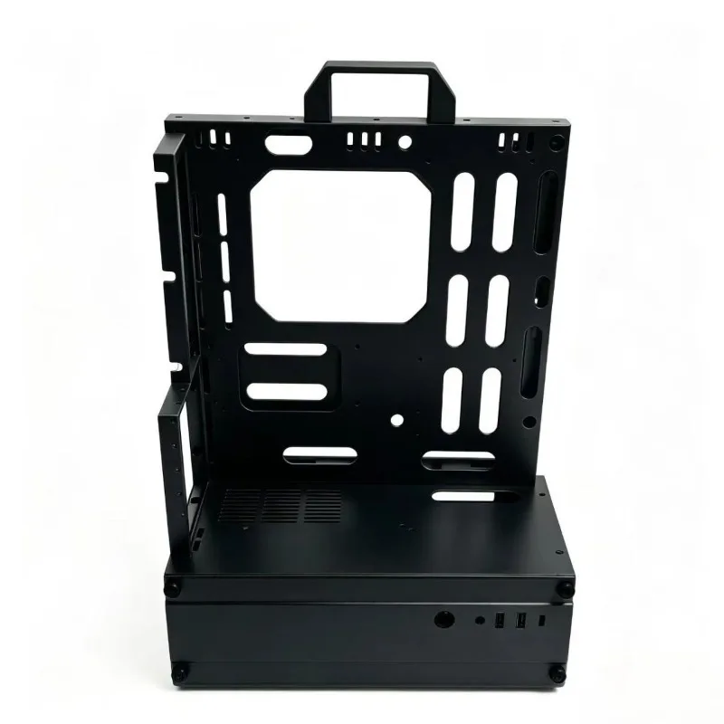Open chassis 240/360 water-cooled air-cooled ATX/matx rack graphics card vertical computer host small chassis