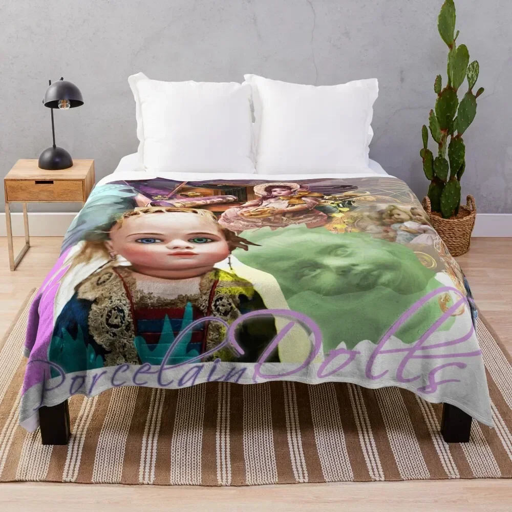 

Porcelain Dolls Collector (by ACCI) Throw Blanket Warm Comfortable Blanket Gift for Parents Friends