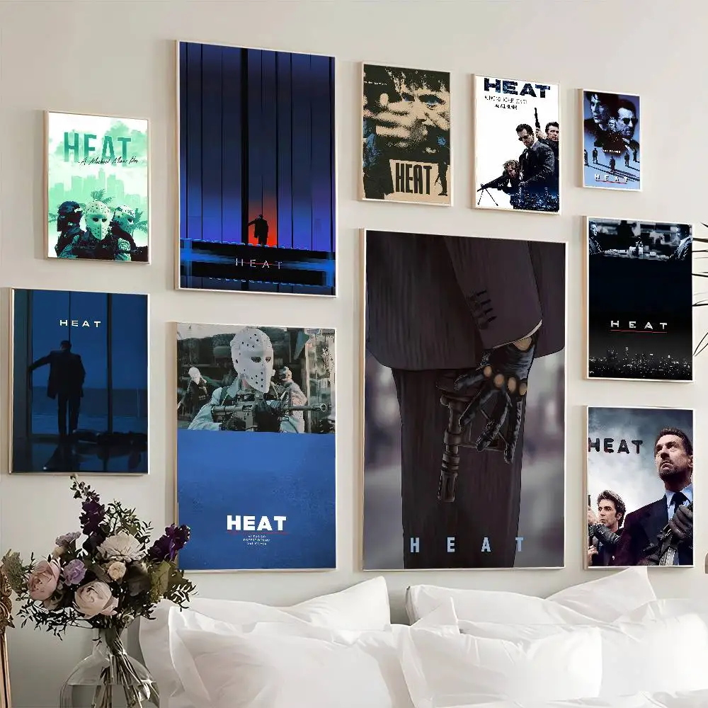 

Тепловой самоклеящийся художественный постер из фильма, водостойкая бумажная наклейка, постеры для кофейни, бара, наклейки на стену
