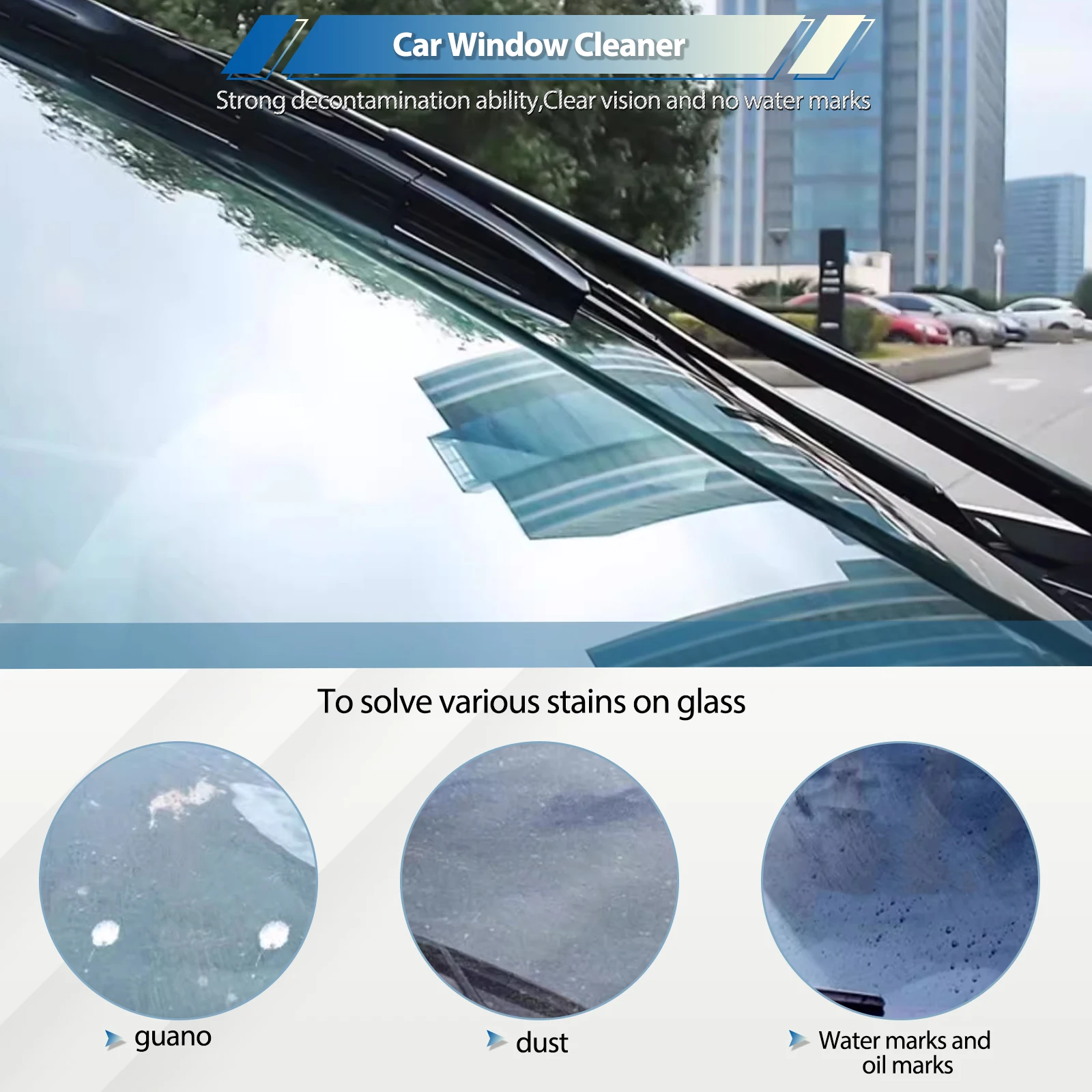 5/10/20/40PCS Car Windshield Wiper Glass Washer Auto Solid Cleaning Cleaner Compact Effervescent Tablet Window Clean Accessories