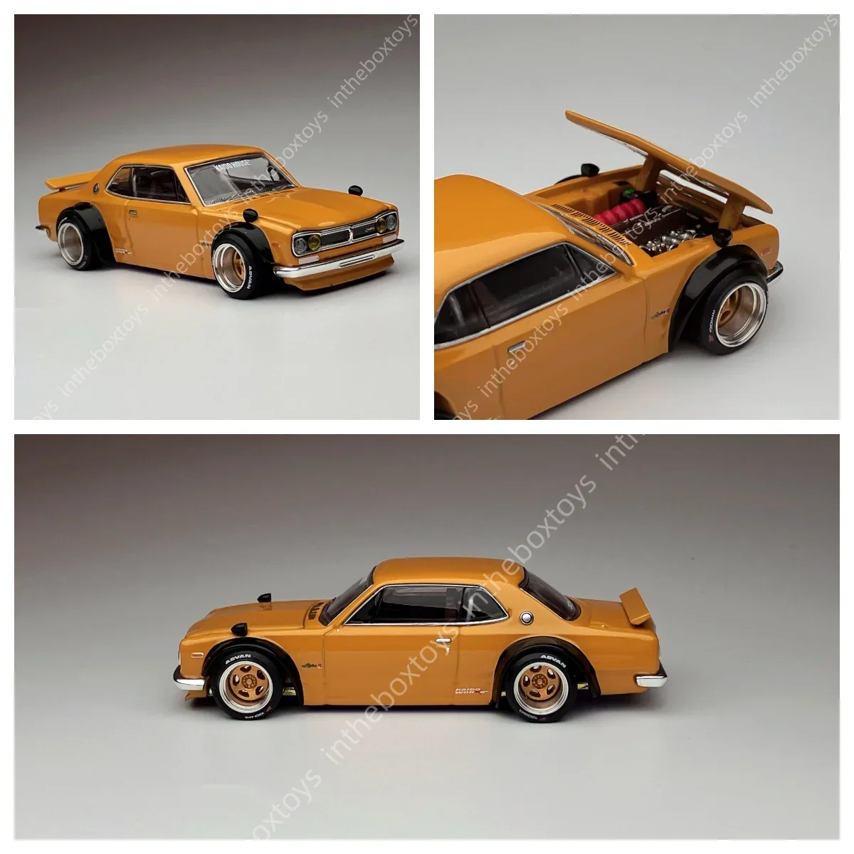 Kaido House 228 Skyline 2000GT-R Kpgc10 Kaido Street V2 JDM Diecast Alloy