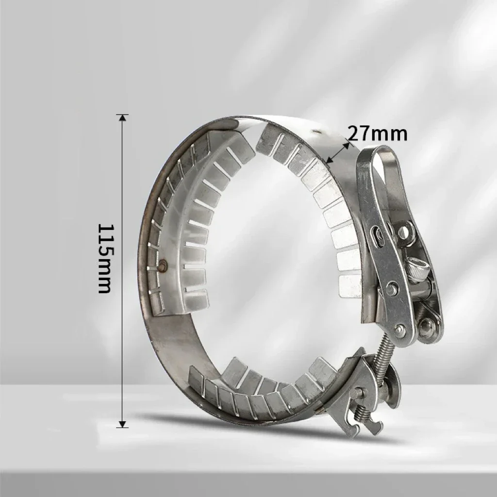 100mm/150mm/200mm/230mm Flange Stainless Steel clip,Open Reactor Accessories,Flange Clip Glass Interface Flange Buckle
