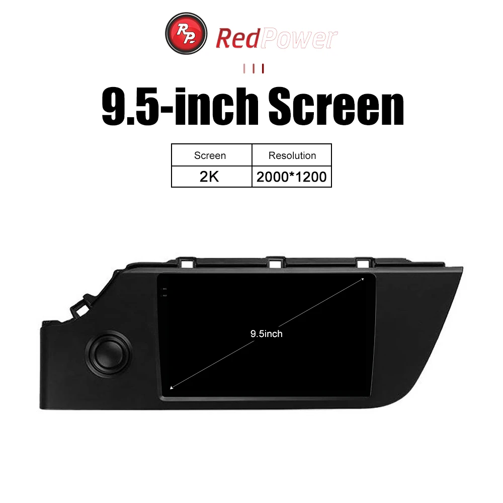 Car Radio 2K redpower 75306 hi-fi for Kia Rio 4 generation, restyled FB (08.2020-n.) Android car DVD player 2 din DSP