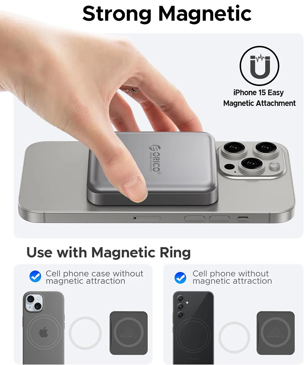 ORICO محرك الأقراص الصلبة الخارجي المحمول SSD 1 تيرا بايت 2 تيرا بايت PSSD القرص المغناطيسي USB3.2 20 جيجابت في الثانية 4K HD نوع C M.2 محرك الحالة الصلبة آيفون 15 #3