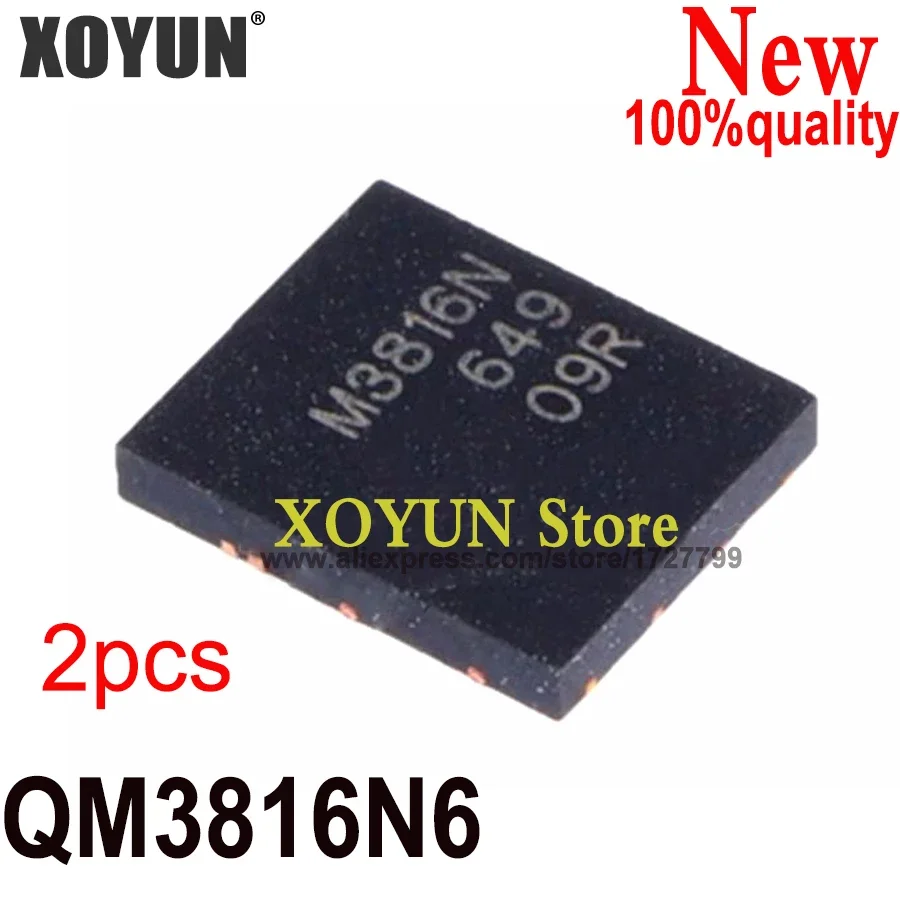 (2-5piece) 100% New QM3816N6 QM3816N M3816N QFN-8 Chipset