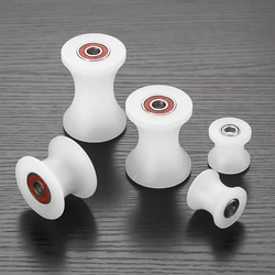 1Pcs Nylon U-groove Bearing Roller Track Wheel Guide Roller Support Roller Door Window Sliding Door Mechanical Pulley