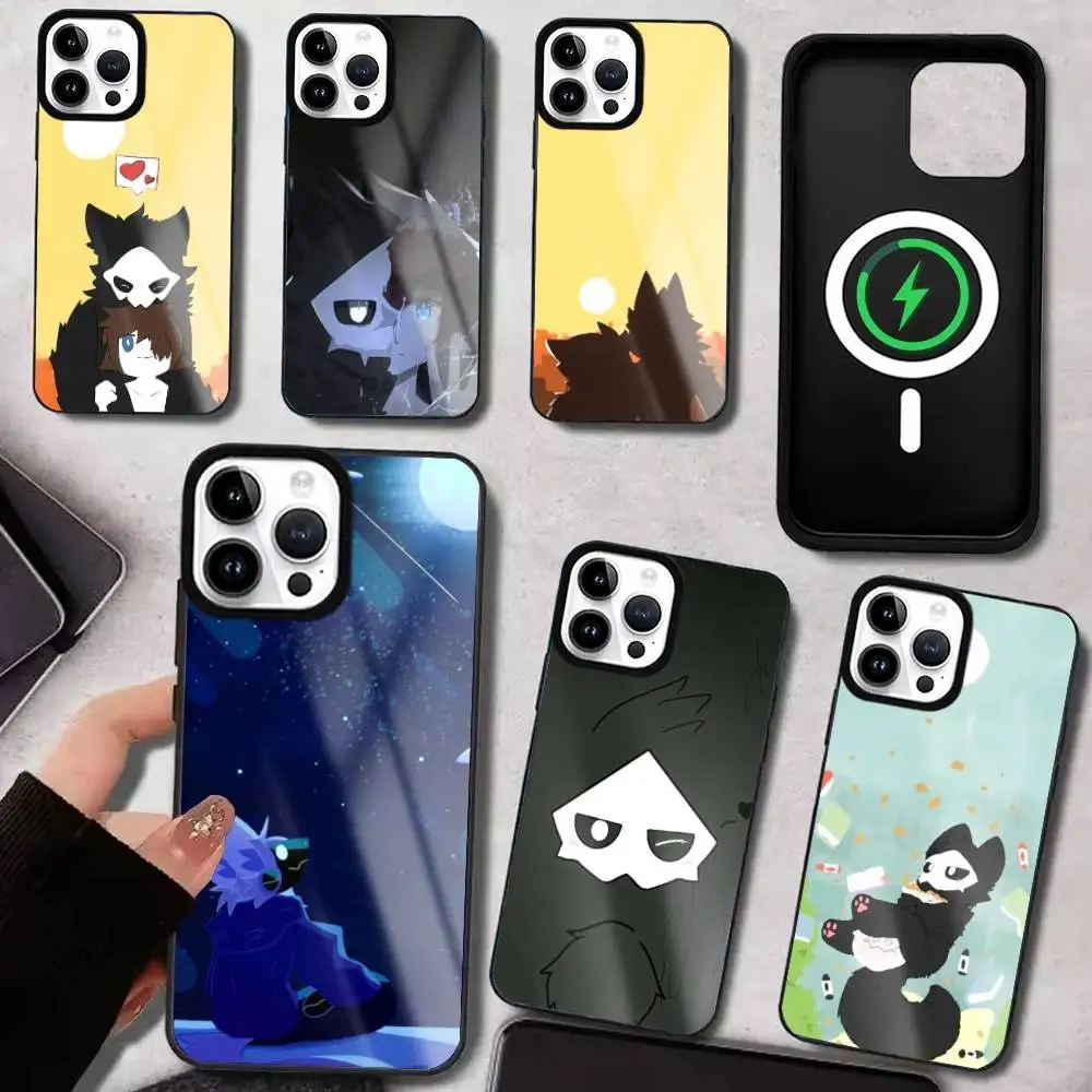 

C-Changed P-Puro Game Phone Case For iPhone17,16,15,14,13,12,11 Plus,Pro Max, New Magnetic Wireless Charging