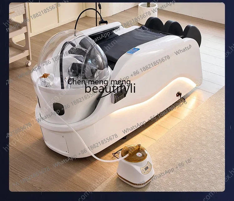 

2003Intelligent massage shampoo bed electric water circulation beauty salon head therapy fumigation bed barber shop dedicated