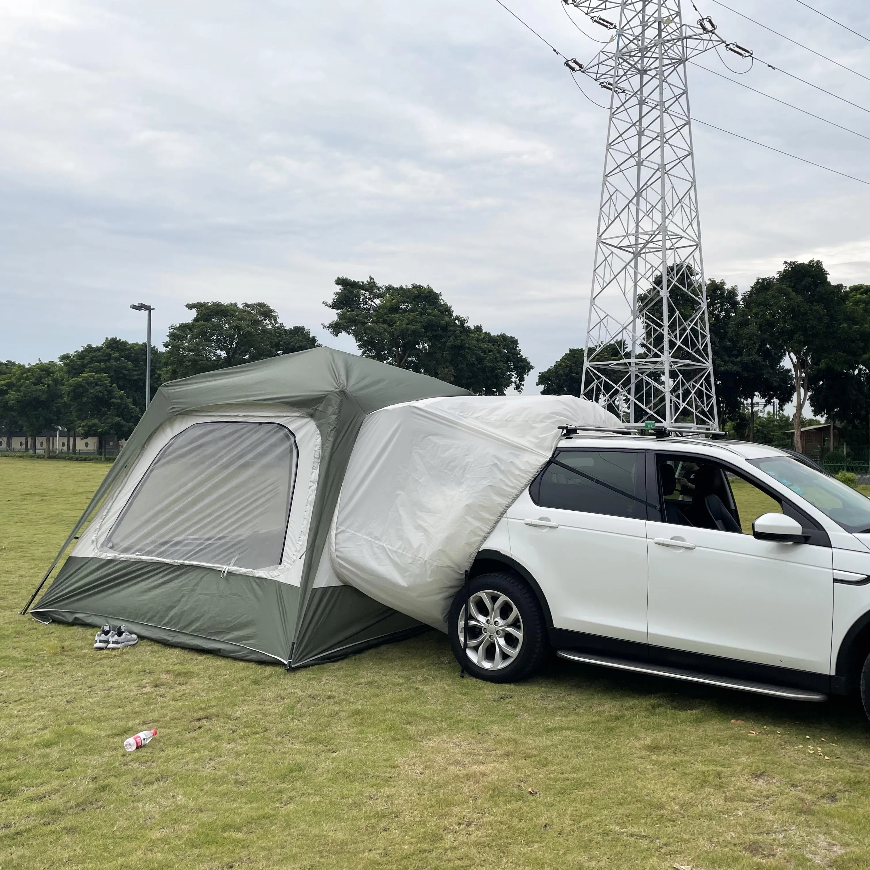 Factory Oem Portable Camping Big Capacity Car Rear Manufacturers Car Tail Tent Camping Folding Car Tent Tent Manufacturers