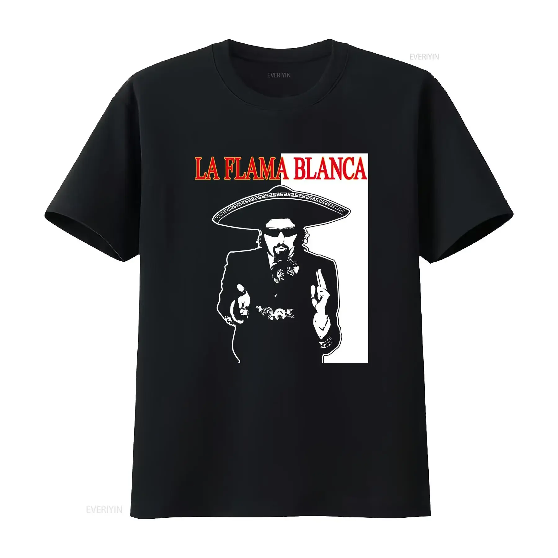 Camiseta Kenny Powers La Flama Blanca, estilo vintage, lavada, versátil, ropa de diseñador, top para uso diario, ropa urbana cómoda