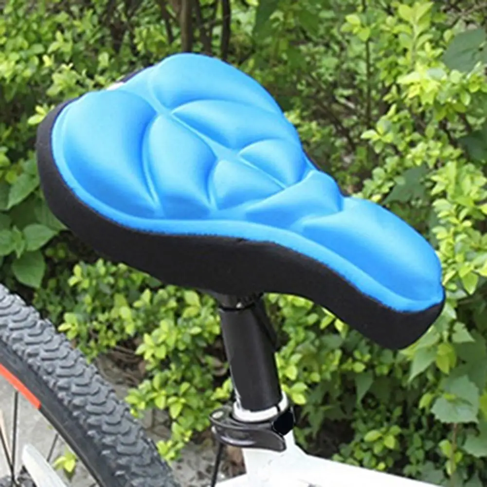 Bicycle Saddle Cover Soft Durable Non-slip Thickened Bike Cushion Seat Cover Cycling Gel Pad Cushion Bike Accessories