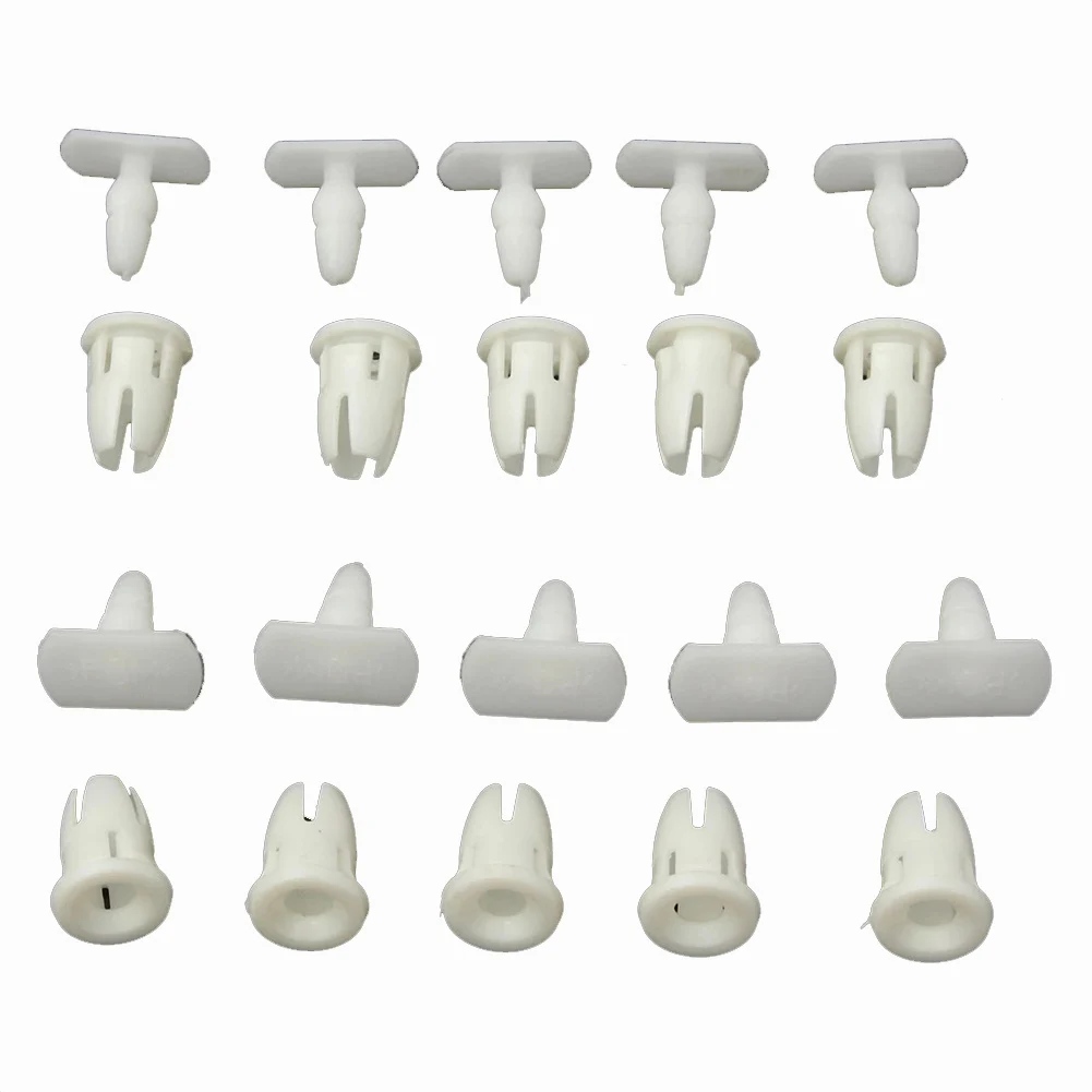 

20pc For Mercedes For Benz Auto Fastener Clips Side Skirt Door Sill Card Panel Linning Repair Trim Clips Plastic Car Accessories