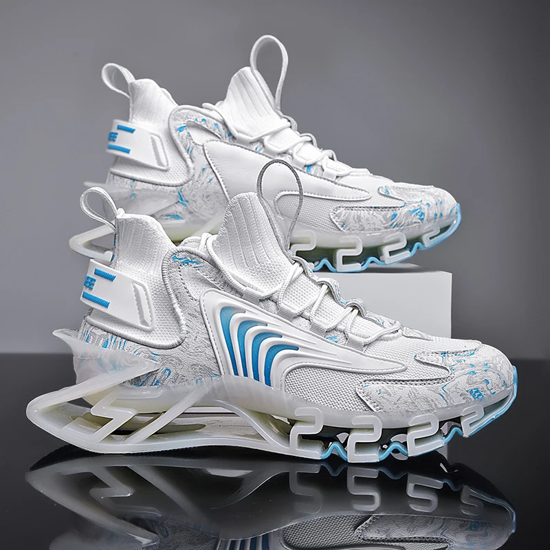

Retro camouflage blade sports shoes, student party trendy versatile shoes, running fitness height increasing casual shoes