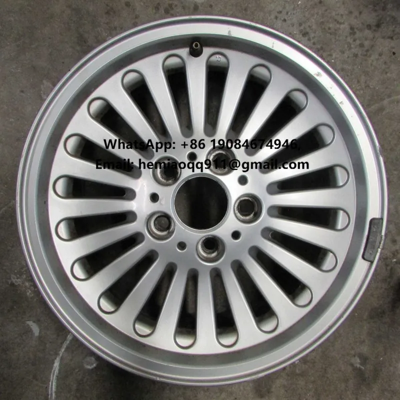 19 Inch Deep Dish Sport Alloy Wheel for 5 Series E39 1996-2003 8Jx17 5x120 ET20 Model 11661 Made in Italy Made of Aluminium
