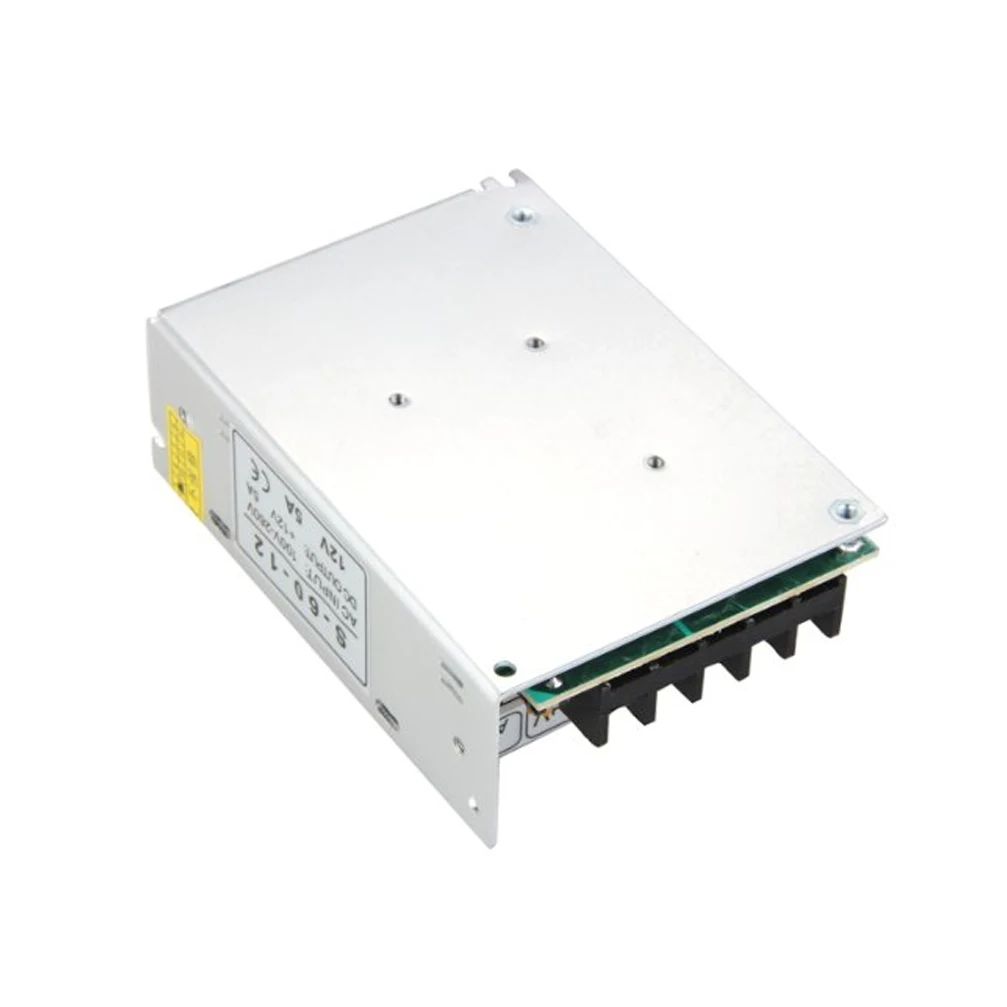 60W Switching Switch Power Supply Driver for LED Strip Light DC 12V 5A