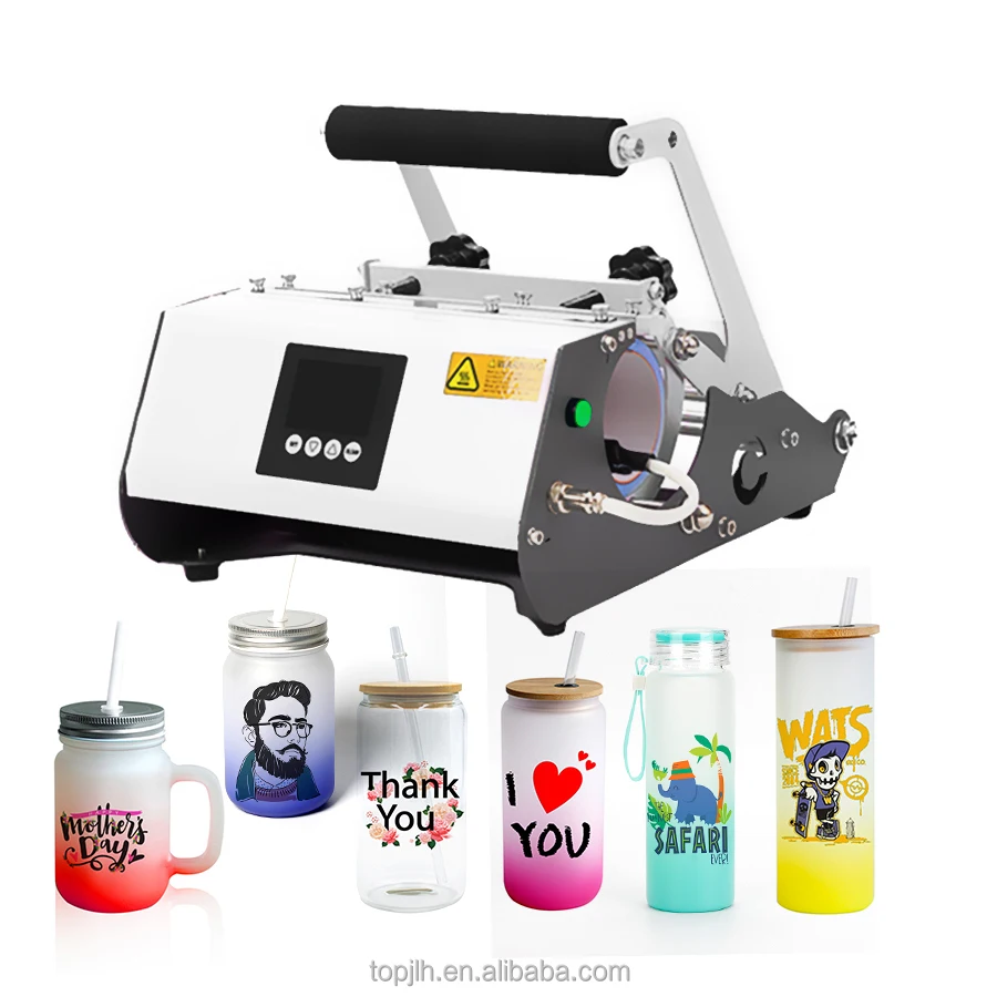 Topjlh Wholesale All In One 11oz 15oz 20 Oz 20oz 30oz 30oz Tumbler Mug Heat Press Machine Sublimation Blank For Tumbler Printing