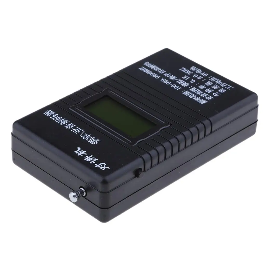 Digital Frequency Counter Detector ABS Plastic Signal Analyzer for Mobile Phones and Radio Communication