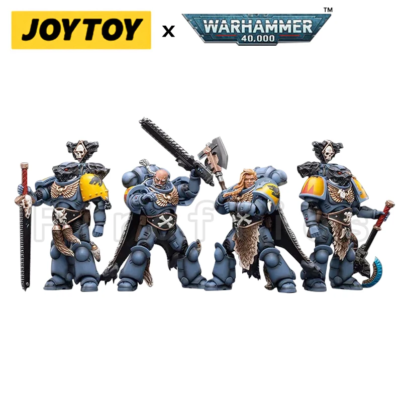 1/18 JOYTOY Action Figure 40K The Horus Heresy Space Wolves Figures And Mechas Logan Ghostwolf  Anime Model Toy