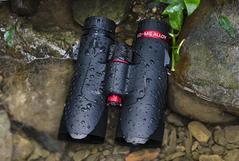 Shuntu Leistungsstarkes 10x50/12X50 ED-Objektiv-Fernglas IPX7 wasserdichtes Bak4-Prisma-Langstrecken-Außenteleskop für Camping, Jagd, Sport – Detail 8