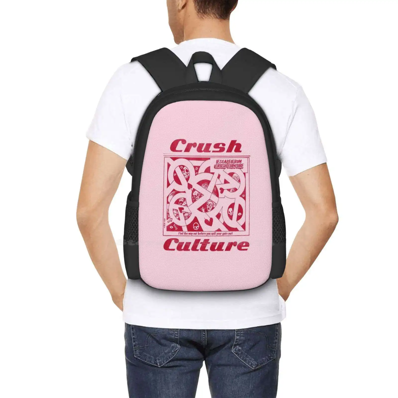 Crush Culture Labyrinthe Sacs d'école pour adolescentes, Sacs de voyage pour ordinateur portable, Conan Grey Aesthetic Aestheticqueen