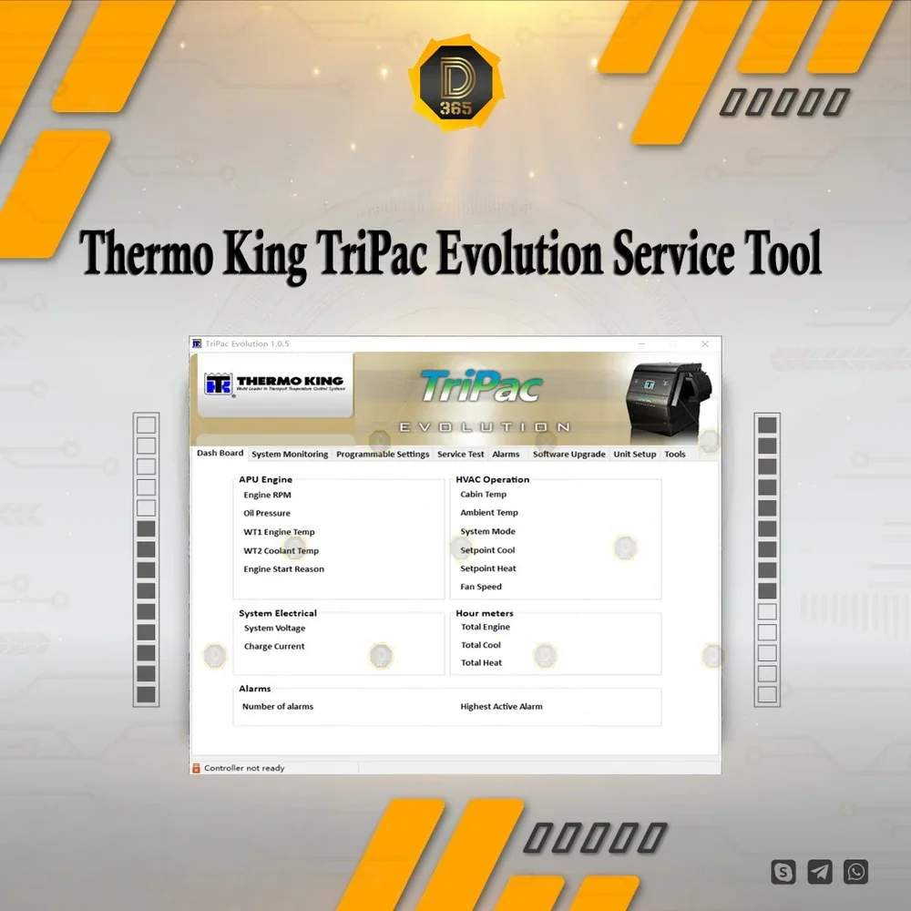 AutoEPC Thermo King TriPac Evolution Service Tool 1.0.5