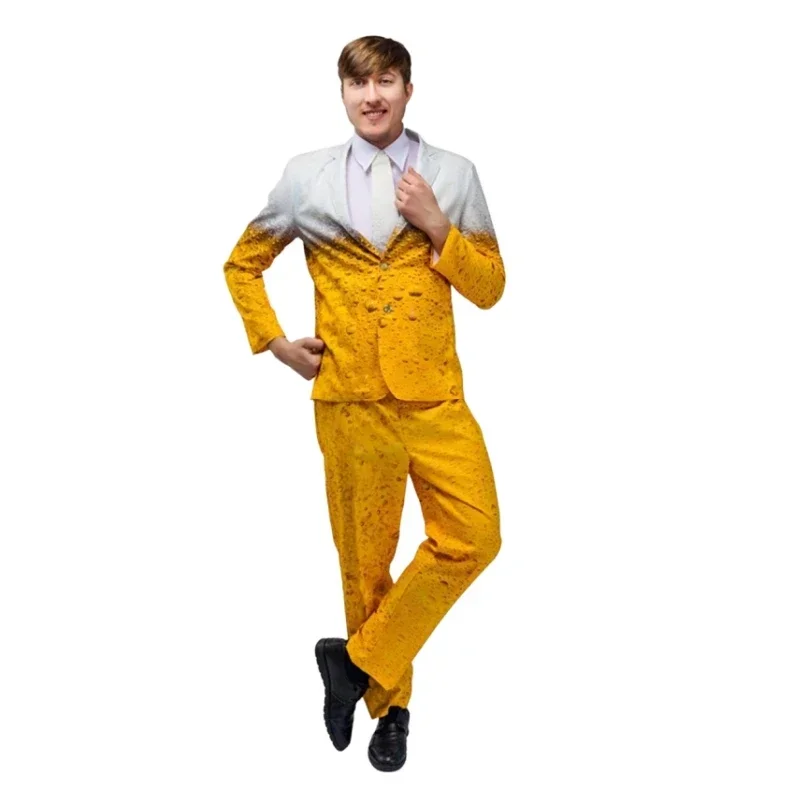 SN66 Oktoberfest Suit Costumes Bavarian Beer Cosplay Outfits Adult Clothes Suit Role Play Beer Party Fantasia Carnival Purim W&M