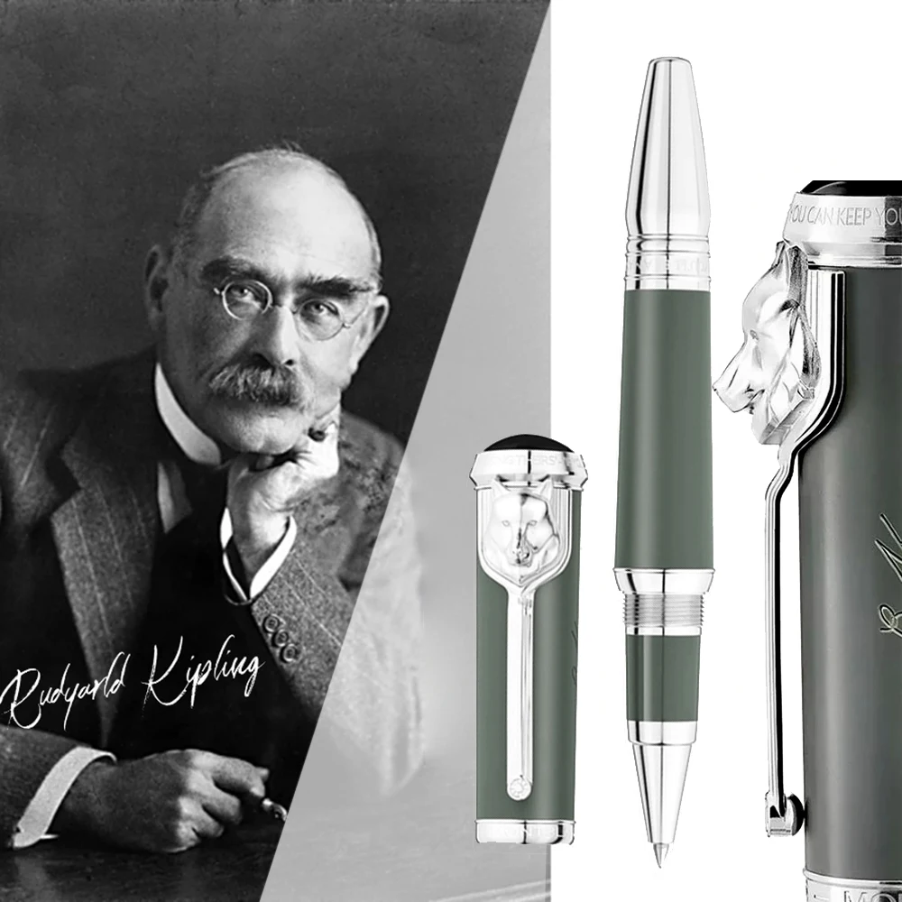 Luxury MB Limited Edition Signature Writer Rudyard Kipling Roller Ball Pen For Gift Office School Stationery Writing Smooth