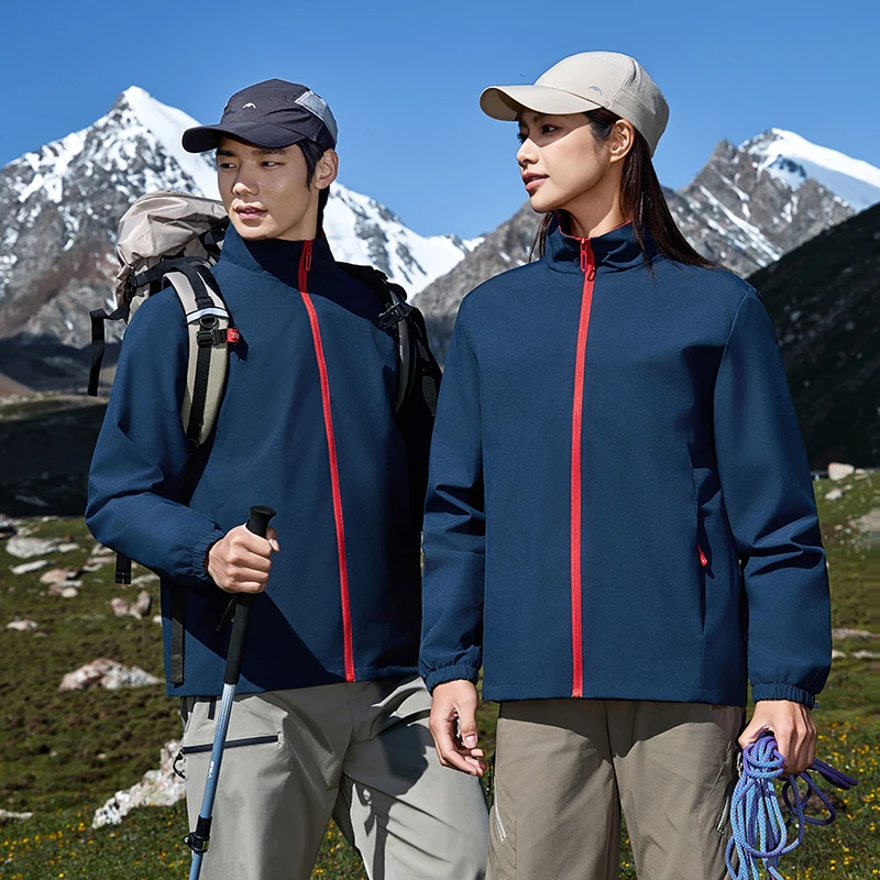 

2025 New Autumn and Winter Men's Custom Jackets Outdoor Hiking and Trekking Jackets Unisex