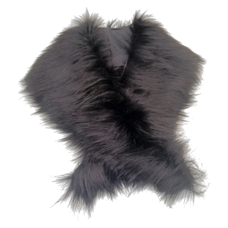 Women Winter Imitation Fur Collars Scarves Fashion Faux Fur Collar Thickened Warm Decorative Collar Shawl Neck Wrap Scarves