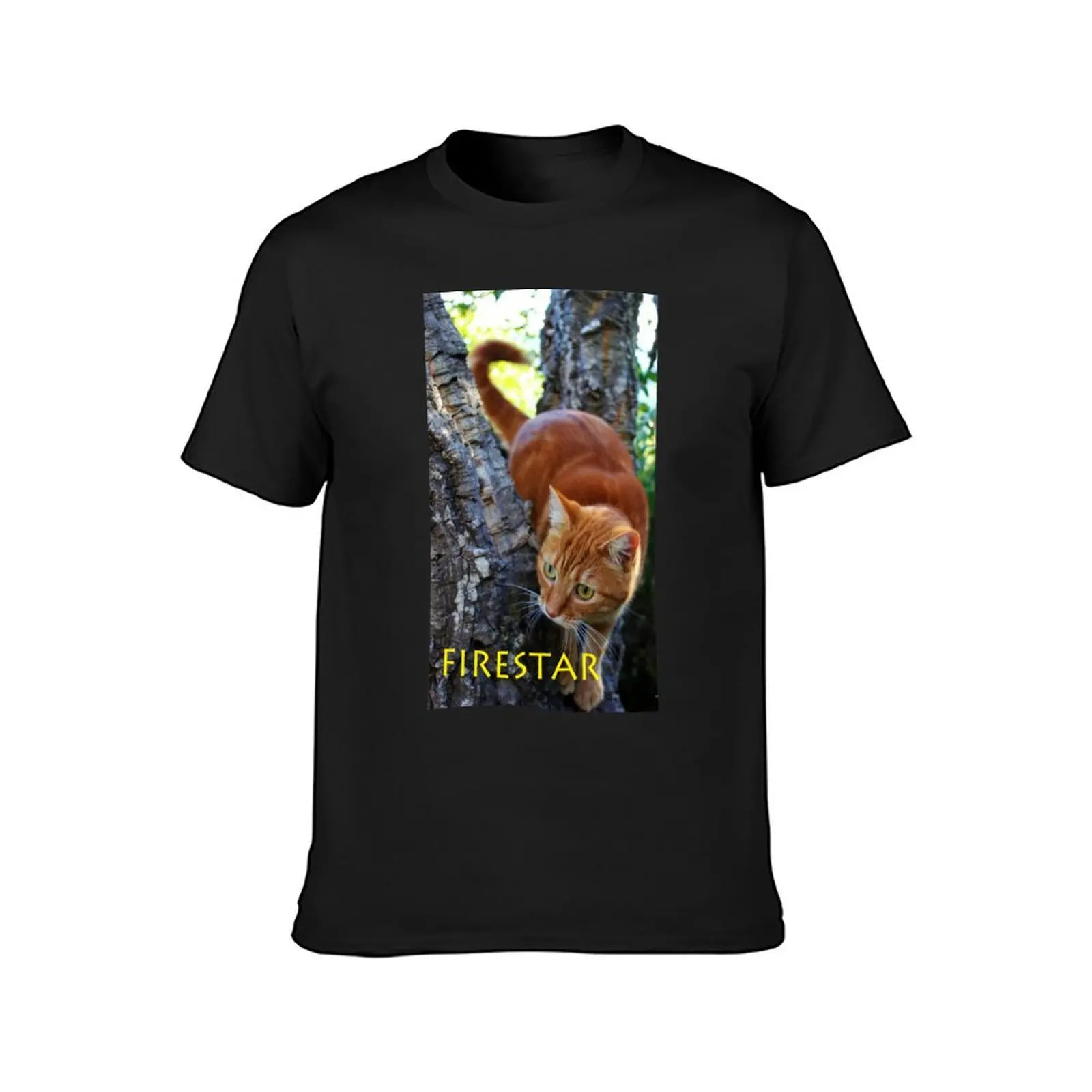 Firestar T-Shirt blanks sweat oversized mens t shirts casual stylish