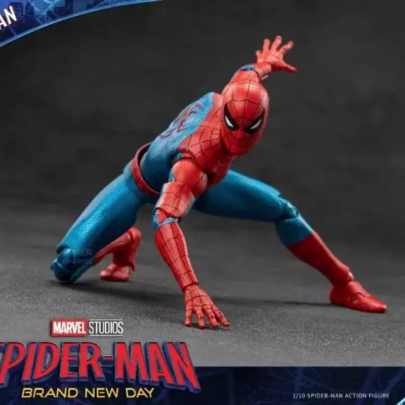 

ZD Toys Spider-Man Brand New Day Peter Parker Action Figure Mecha Joint Movable Model Avengers Collectible Anime Figurine