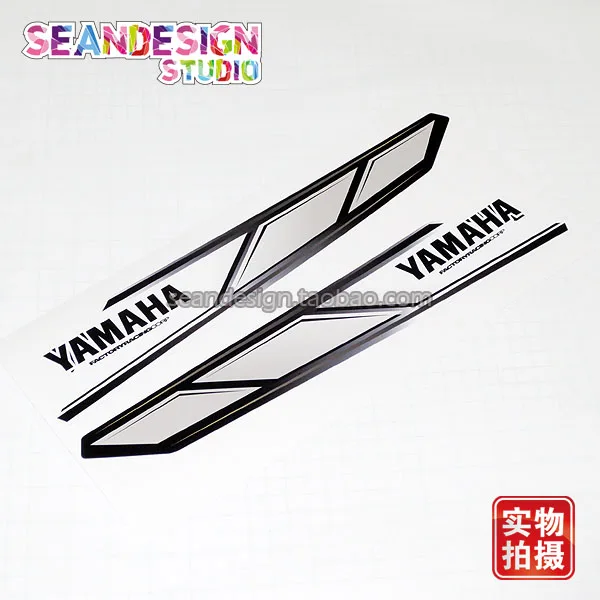 1 Pair For YAMAHA R1 R3 R6 R7 MT03 MT07 MT09 MT10SP TMAX XMAX NMAX Motorcycle Decals Waterproof Stickers 18