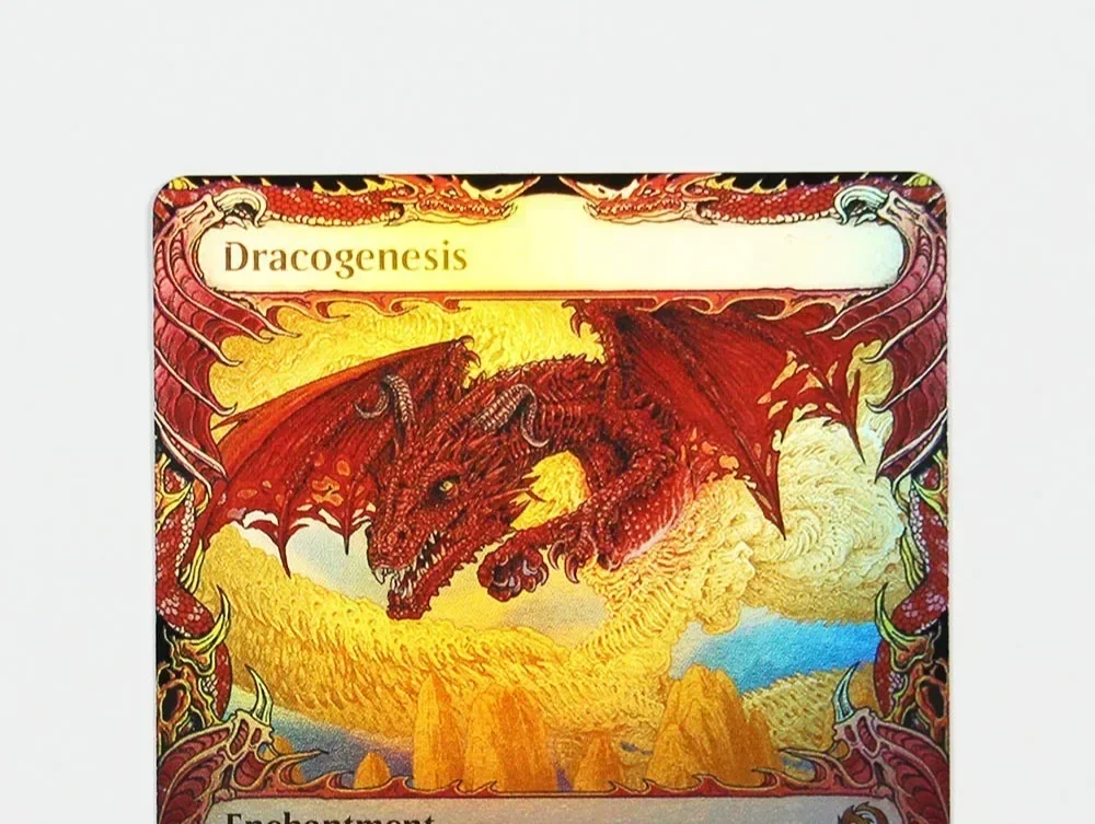 احباط (TDM) Dracogenesis/Elspeth، Storm Slayer/Mox Jasper Magical Proxy Cards Top Gathering Board Playing Game Trading Cards